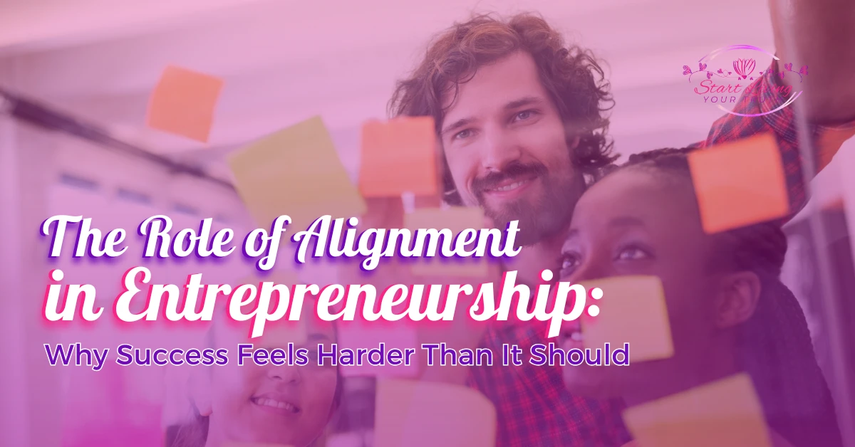 Understanding alignment challenges in entrepreneurship success.
