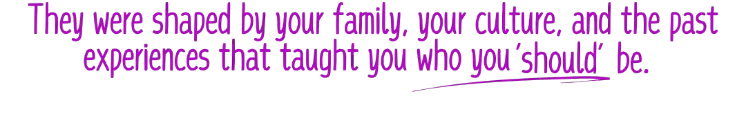 Inspirational quote about family and culture influence.